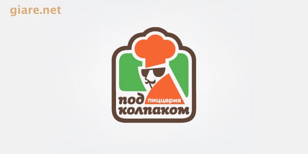 logo bánh pizza