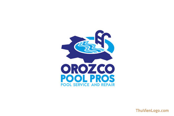 Mẫu Logo Bể Bơi Đẹp
