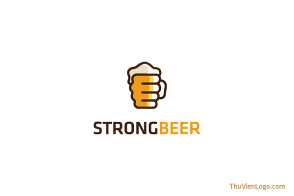 mẫu logo bia hơi đẹp