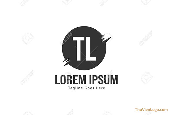 Mẫu Logo Chữ TL