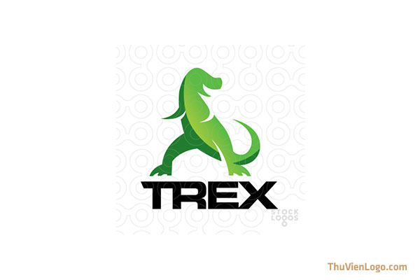 mẫu logo khủng long đẹp