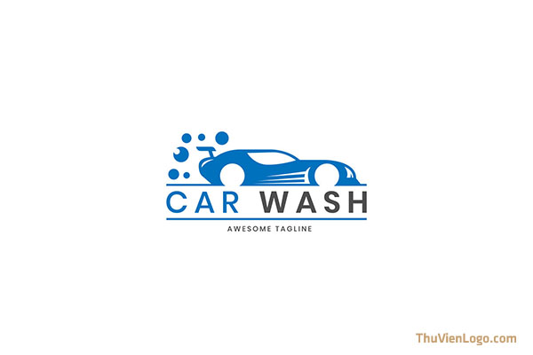 Mẫu Logo Rửa Xe Ô tô Đẹp