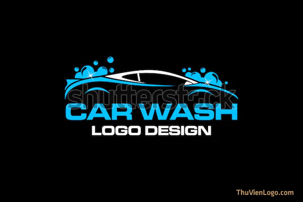Mẫu Logo Rửa Xe Ô tô Đẹp